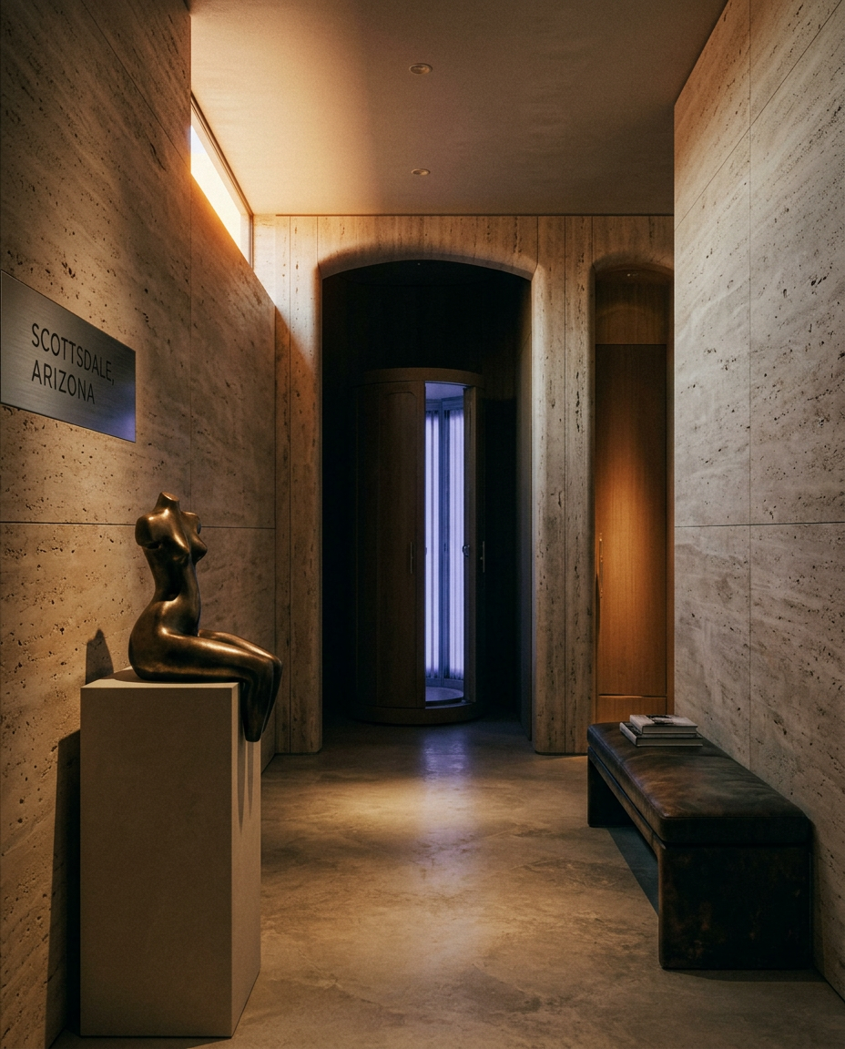Scottsdale's Tanning Studio, Reframed as a Gallery