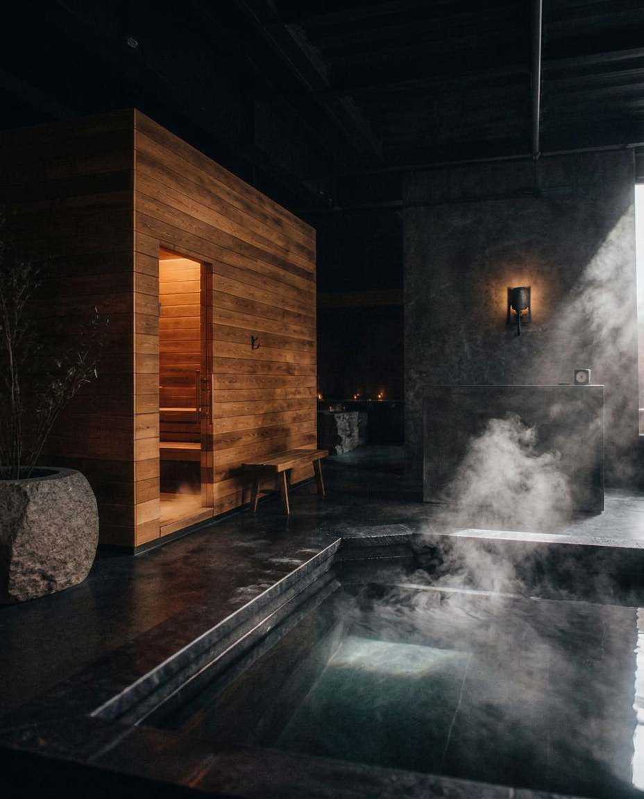 A Denver Sauna and Cold Plunge That Isn't Beige